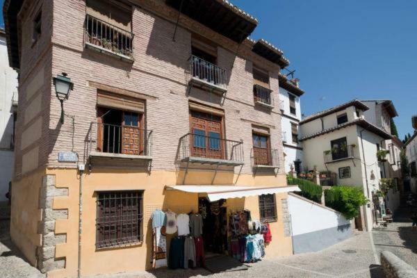 Ferienwohnung Stunning Alhambra view balconies, in the Albayzin Granada Exterior foto